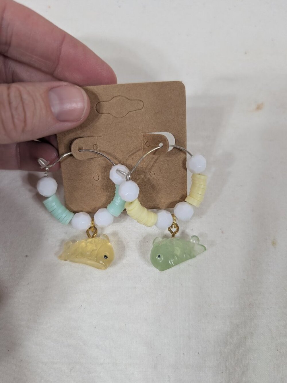 Glow in the Dark Fish Earrings